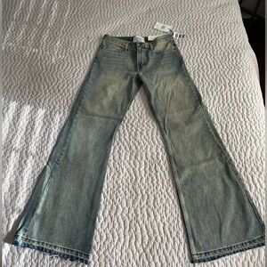 BDG Women’s Slacker Fit Blue Jeans